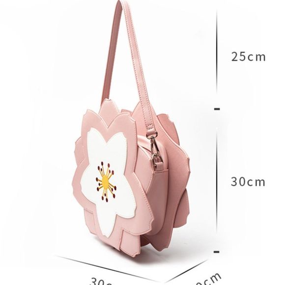 Cherry Blossom Sakura Shoulder Bag - Picture 11 of 11